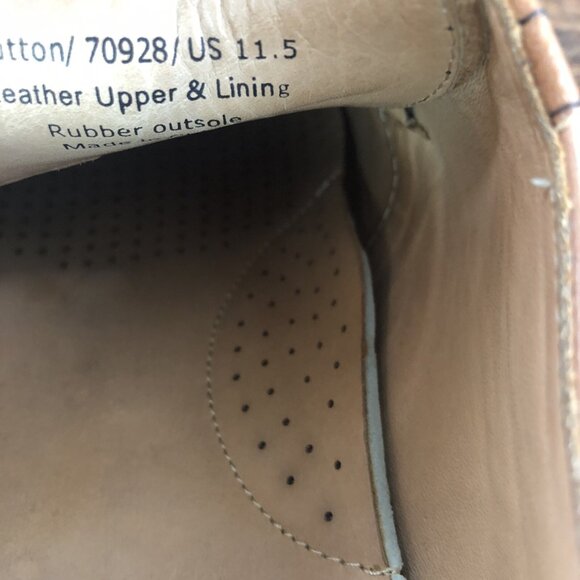 Warfield & Grand Sutton Mens‎ Size 11.5 Brown Saddle Oxford Lace Up Shoes - Picture 10 of 10